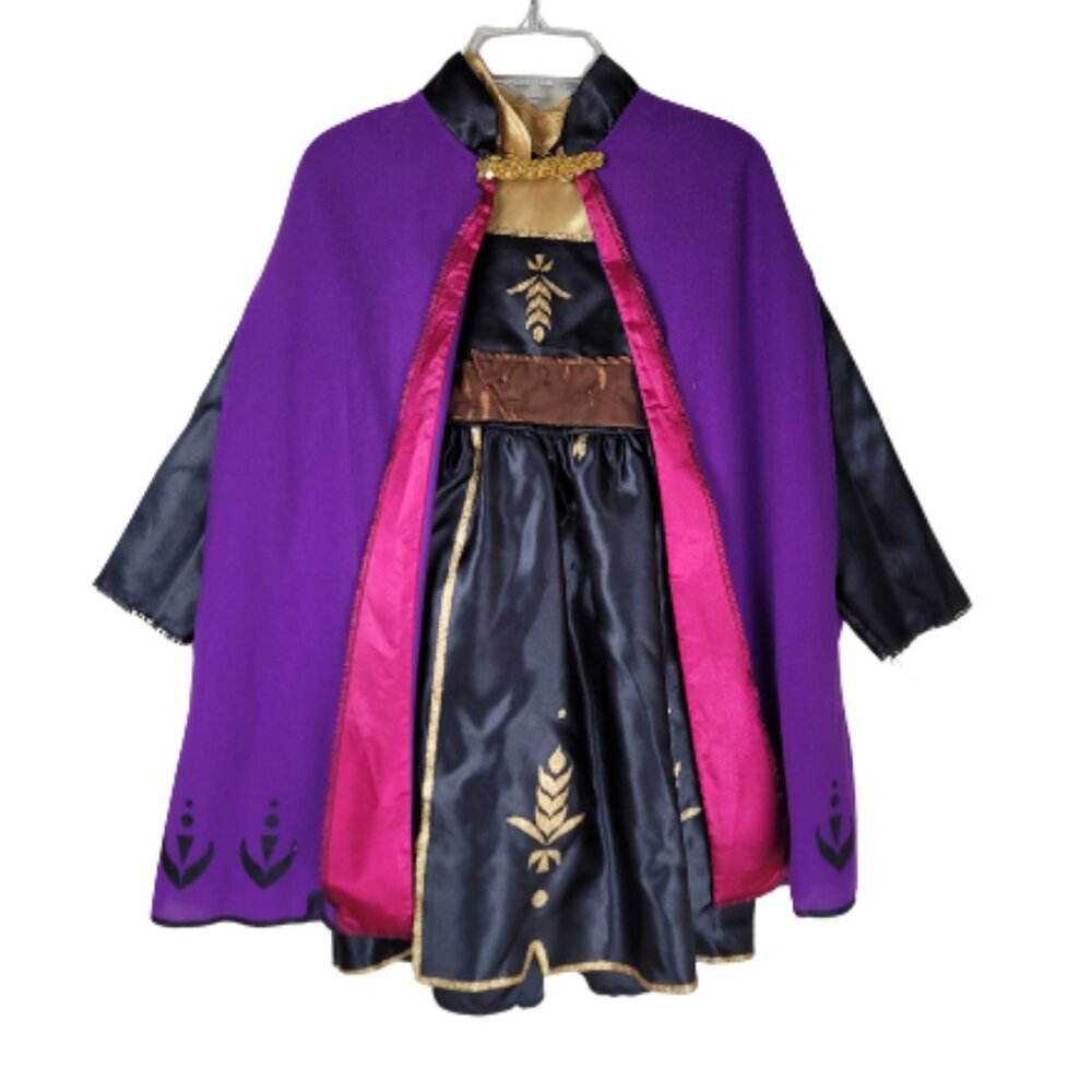 Disney Kids Frozen 2 Anna Adventure Costume Size 4-6X - Picture 2 of 12